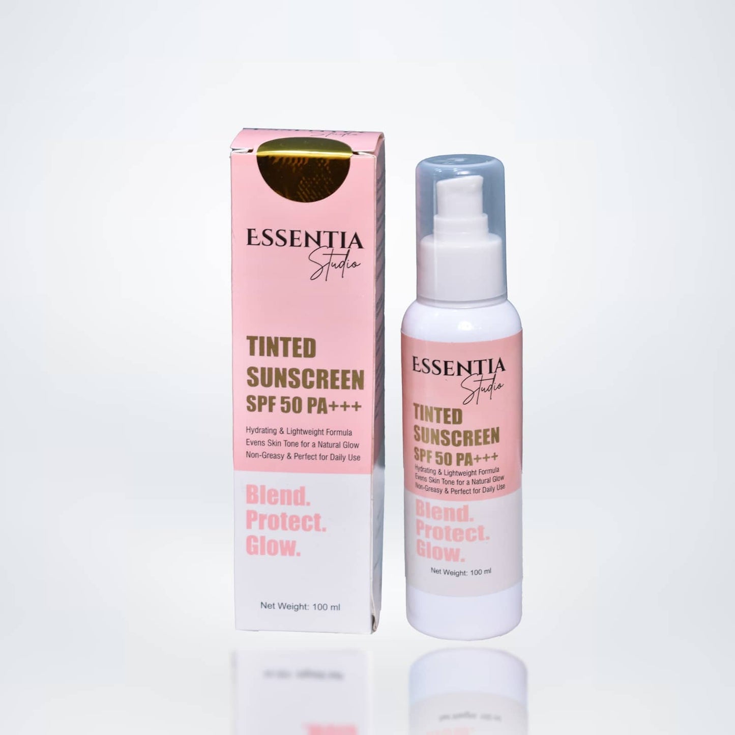 Tinted Sunscreen SPF 50 | Broad-Spectrum Glow with Daily UV Protection (100ml)